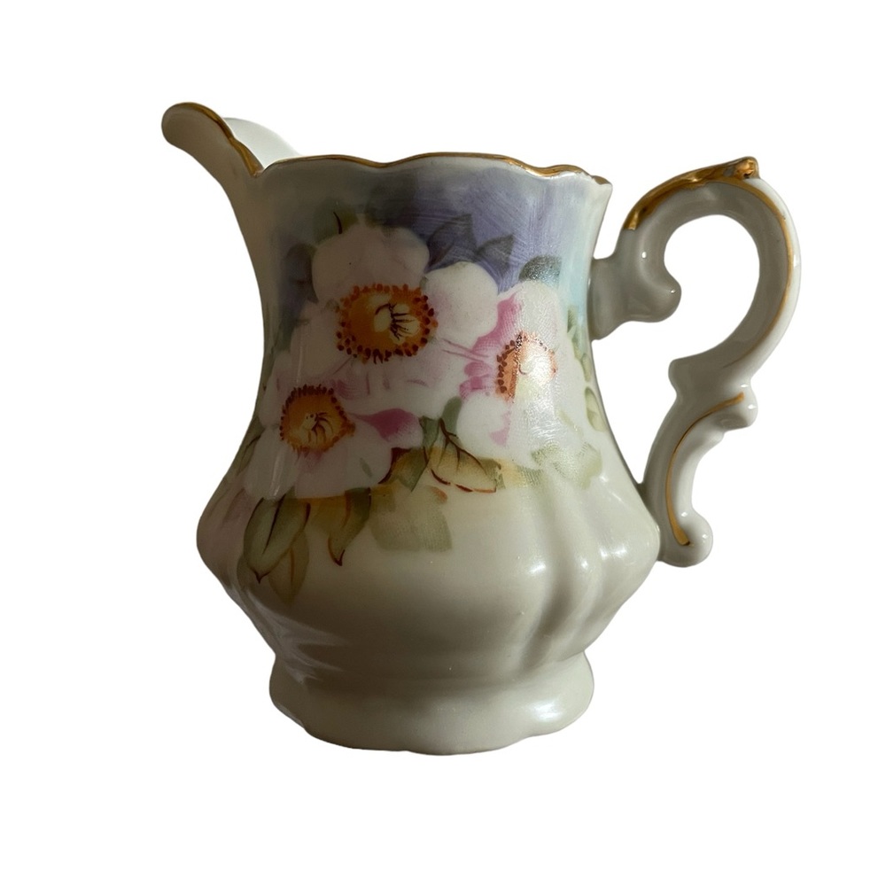 Lefton vintage magnolia jug, made in Japan.